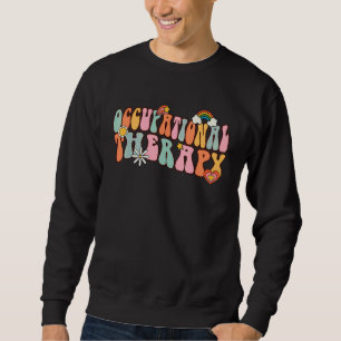 Ergotherapie Groovy Retro Vintage Cute Sweatshirt
