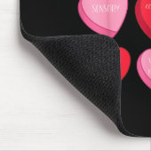 Ergotherapie Herz Candy Valentinstag Ot Mousepad (Ecke)
