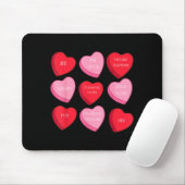 Ergotherapie Herz Candy Valentinstag Ot Mousepad (Mit Mouse)