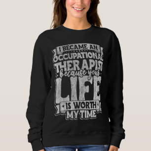 Ergotherapie-Kleidung OT-Therapeut für Männer Sweatshirt