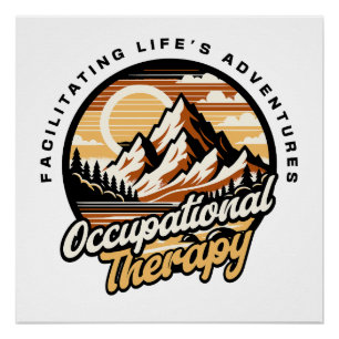 Ergotherapie Lustig Poster