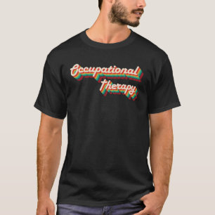 Ergotherapie OT Therapeut/in Retro Vintage T-Shirt