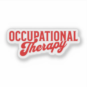Ergotherapie OTA Gesundheitswesen Aufkleber