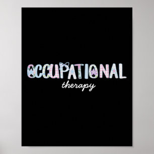Ergotherapie Schmetterling Mädchenhaft Ot Cota Rüc Poster