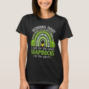 Ergotherapie St Patricks Day Shamrocks Ot T-Shirt