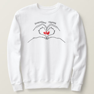 Ergotherapie Süßes Herz Sweatshirt