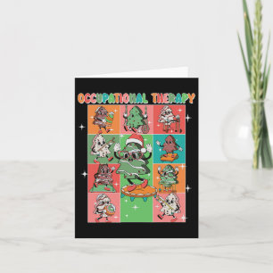 Ergotherapie-Weihnachtsbaumkuchen OT-Therapeut Karte