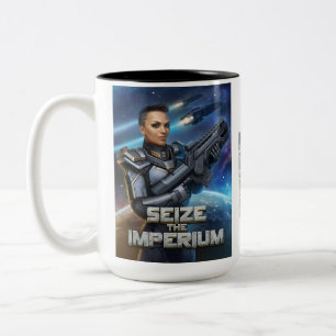 Ergreifen Sie die Imperium-Tasse Zweifarbige Tasse