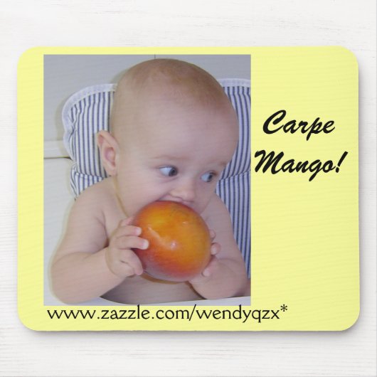 Ergreifen Sie die Mango! * Mousepad (Vorne)
