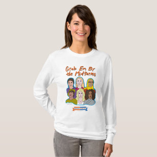 Ergreifen Sie EM durch den langen Hülsen-T - Shir T-Shirt