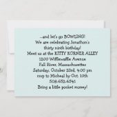 Ergreifen Sie Ihre Bälle u. lassen Sie uns gehen Einladung (Rückseite)