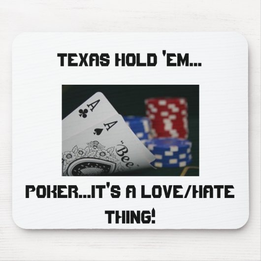 Ergreifen Sie Ihre Chips, weil The Game Mousepad (Vorne)