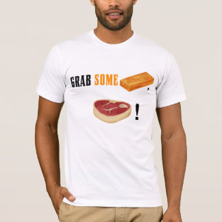 Ergreifen Sie irgendeine Kiefer, Fleisch! T-Shirt