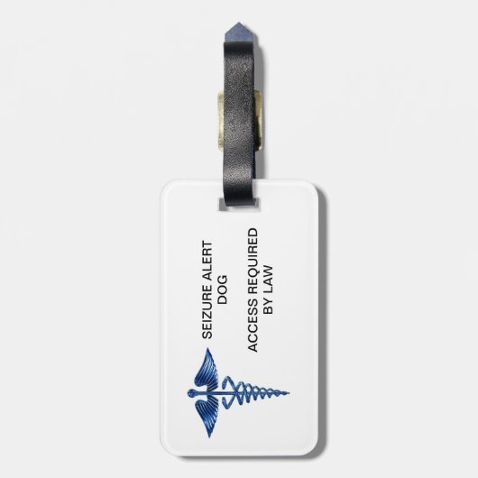 Ergreifungs-wachsamer Hund-Identifikations-Umbau - Gepäckanhänger (Rückseite vertikal)