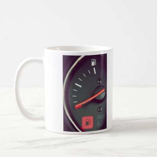 Ergriffene Grafiken Kaffeetasse (Links)