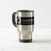 Erhabene Bilder Reisebecher (Vorderseite Links)