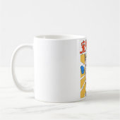 Erhabene Katze Kaffeetasse (Links)