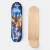 Erhabener Himmelstiger  Skateboard (Vorderseite)