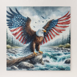 Erhabener Patriotischer Adler Puzzle
