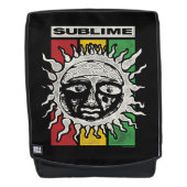 Erhabener Rasta Sun Rucksack (Vorderseite)