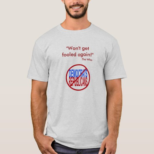 Erhält nicht wieder - keinen GOP keine DM T-Shirt (Vorderseite)