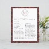 Erhalt von Familienrezepten Weihnachtsrezept (Stehend Vorderseite)