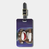 Erhalt von Kindheit mit Socken-Affen Gepäckanhänger (Vorderseite vertikal)