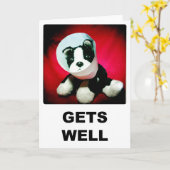 Erhält wohle Karte (Gelbe Blume)