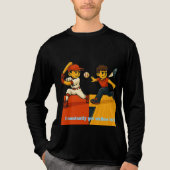 Erhalte ständig Strikes in 1! Tri-Blend Shirt (Vorderseite)