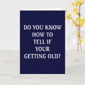 "ERHALTEN" 50. GEBURTSTAG-SPASS KARTE (Gelbe Blume)