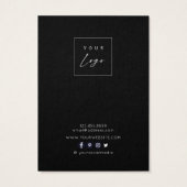 Erhalten der Grafikkarte ・ Farbige Wildblumen Logo (Rückseite)