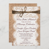 Erhalten der Hitched Einladung (Vorne/Hinten)