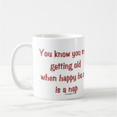 Erhalten des alten Sprichworts Kaffeetasse (Links)