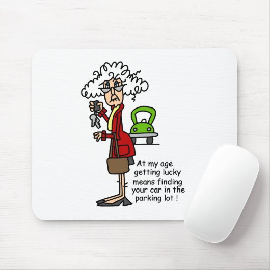 Erhalten des glücklichen Spaßes Mousepad (Mit Mouse)