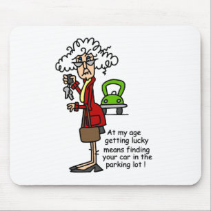 Erhalten des glücklichen Spaßes Mousepad