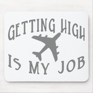 Erhalten des hohen Fluglinien-Piloten Mousepad