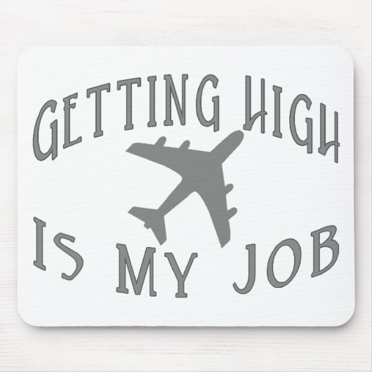 Erhalten des hohen Fluglinien-Piloten Mousepad (Vorne)