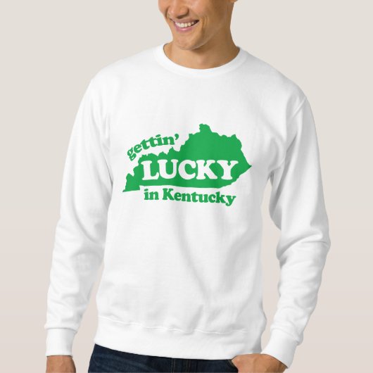 Erhalten glücklich in kentucky2 sweatshirt (Vorderseite)