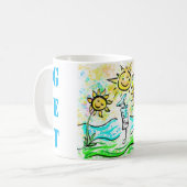 ERHALTEN KAFFEETASSE (Vorderseite Links)