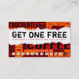 erhalten Sie 1 freien KAFFEE Treuekarte