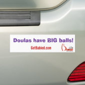 Erhalten Sie Babied-DoulasBigBalls2 Autoaufkleber (Auf Auto)
