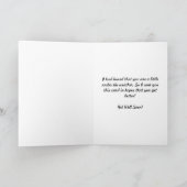 Erhalten Sie Brunnen-bald (cyan-blaue) Karte (Innenseite)