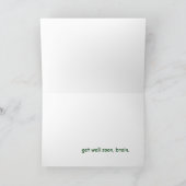 erhalten Sie Brunnen bald, Gehirn Karte (Innenseite)