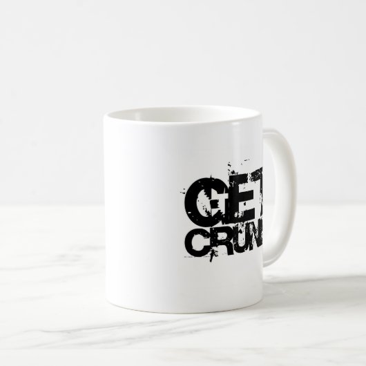 erhalten Sie crunk Kaffeetasse (VorderseiteRechts)