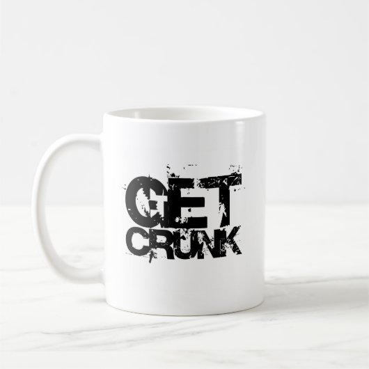 erhalten Sie crunk Kaffeetasse (Links)