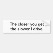 Erhalten Sie… das naher Autoaufkleber (Vorne)