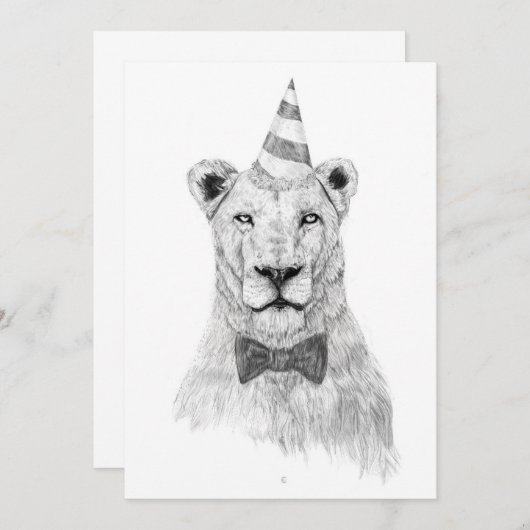 Erhalten Sie das Party gegründet Einladung (Vorne/Hinten)