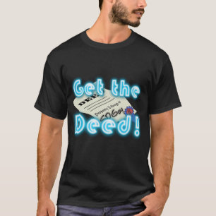 Erhalten Sie den Brief-T - Shirt! T-Shirt