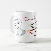 Erhalten Sie die Pullover-Kabel-Tasse Kaffeetasse (Vorderseite Links)