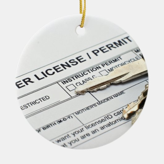 Erhalten Sie die Wurzeln Keramikornament (Vorne)